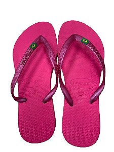 Chinelo Havaianas Rosa N35/36 - NÃO HÁ TROCA