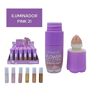 Iluminador Líquido Flower Collection Cor 06 - Pink 21