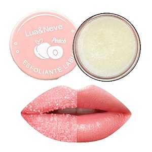 Esfoliante Labial Peach - Lua e Neve (cor aleatória)