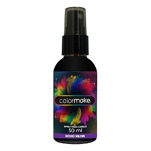 Spray para Cabelo Roxo Neon - Colormake