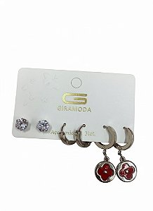 Kit Brinco Van Cleef Vermelho N°217