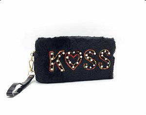 Necessaire Kiss Preta
