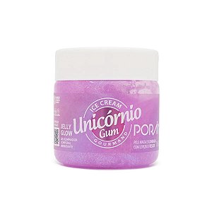 Jelly Glow Gel Iluminador Corporal Hidratante Unicórnio Gum - Porán