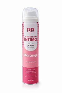 Desodorante Íntimo Morango 100ml - Isis Makeup
