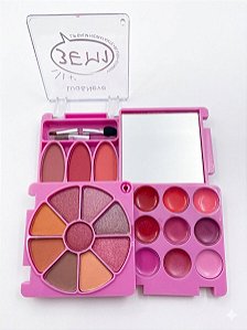 Kit 3x1 Sombra, Blush e Hidratante Cor 02 - Lua e Neve