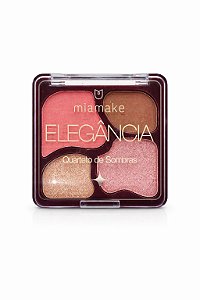 Quarteto de Sombras Elegância Cor 02 Horizonte - Mia Make