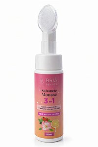 Sabonete Mousse 3 em 1 Pele Mista e Oleosa - Briá Beauty