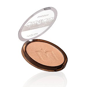 Iluminador Facial Em Pó Compacto Smooth Dia a Dia Cor Vanilla Glow - Mahav