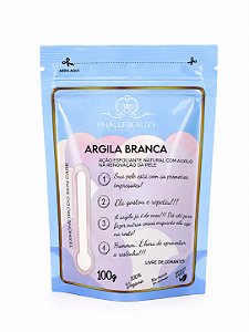 Argila Branca - Phállebeauty