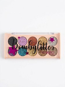 Paleta de Sombras Bombglitter Cor A - Febella