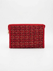 Nécessaire Tweed Vermelha - N12