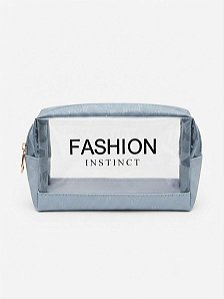 Nécessaire Pequena Fashion Instinct Azul