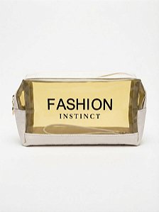 Nécessaire Pequena Fashion Instinct Branco