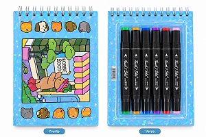 Livro Bobbie Goods + 6 Canetinhas Touch