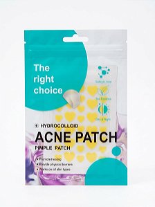 Adesivo De Acne - Coração Amarelo