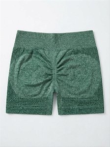 Short Canelado Verde