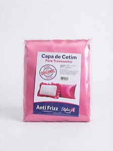 Capa De Cetim Para Travesseiro - Rosa Pink