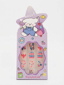 Unha Infantil 12 pçs 01