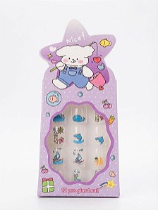 Unha Infantil 12 pçs 02
