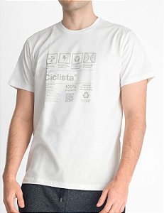 T-Shirt Masc. Off Rotulando o Ciclista