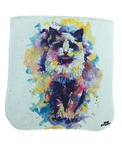 BAG DE PROTEÇAO PARA POWERBANK O GATO E A AQUARELA