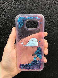 Capa para Celular "Case" Baleies Glitter Samsung