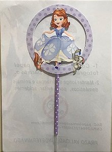 Princesa Sofia Sophia M04 - Papel De Arroz Para Bolo