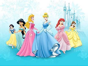 Princesas Disney M05 - Papel De Arroz Para Bolo Comestível