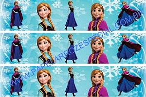 FROZEN PRINCESA ELSA PAPEL PREMIUM (3D) 20 CM - PAPEL ARROZ ESPECIAL