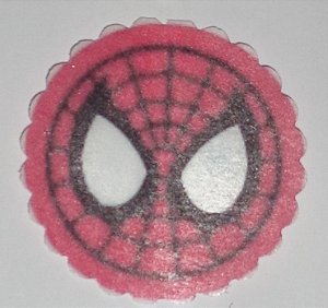 HOMEM ARANHA 002 MEDALHAO 5 CM - 15 UNIDADES CORTADO