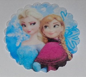 FROZEN 001 MEDALHAO 5 CM - 15 UNIDADES CORTADO