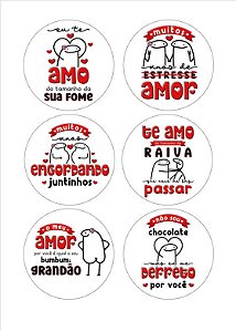 MEME FLORK MINI TOPO DE BOLO (UNIDADE) - PAPEL ARROZ ESPECIAL