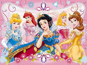 Princesas Disney M05 - Papel De Arroz Para Bolo Comestível