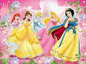 Princesas Disney M05 - Papel De Arroz Para Bolo Comestível