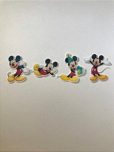 MICKEY PARA PIRULITO DE CRISTAL (PRODUTO RECORTADO) PAPEL ARROZ