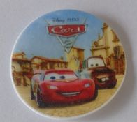 Carros Cars Disney M02 - Papel De Arroz Para Bolo Comestível
