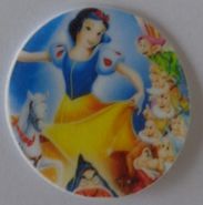 MEDALHÃO CORTADO BRANCA DE NEVE 001 (30 UNIDADES)