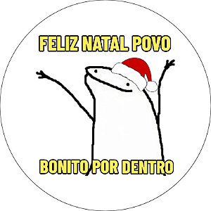 MEME FLORK NATAL 003 (ESCOLHER A MEDIDA) PAPEL ARROZ