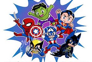 SUPER HEROIS BABY 004 A4
