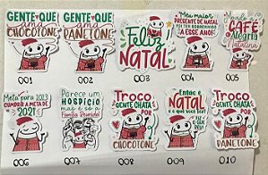 FLORK NATAL (MINI TOPO PAPEL FOTOGRÁFICO) UNIDADE