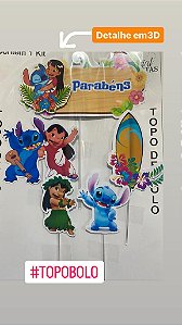 LILO & STITCH TOPO DE BOLO (PAPEL FOTOGRÁFICO)