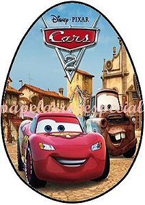 Carros Cars Disney M02 - Papel De Arroz Para Bolo Comestível