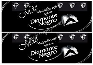 DIA DAS MÃES DIAMANTE NEGRO (PAPEL FOTOGRÁFICO)