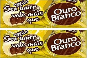 DIA DAS MÃES OURO BRANCO (PAPEL FOTOGRÁFICO)