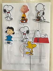 SNOOPY TOPO DE BOLO (PAPEL FOTOGRÁFICO)