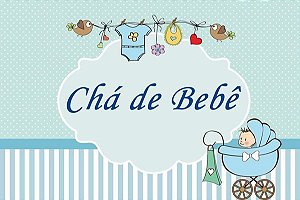 CHÁ DE BEBE 011 A4 - PAPEL ARROZ ESPECIAL