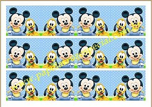 DISNEY BABY FAIXA LATERAL 001 3 UNIDADES 6X27,7