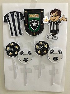 Topo Topper de Bolo Corinthians Pronto Para Usar - W.A Vendas Online