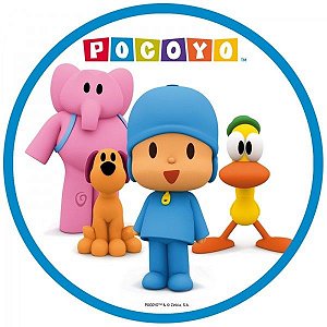 POCOYO MEDALHÃO 002 4CM 24 UNIDADES