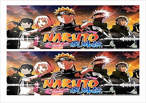 NARUTO CIRCULAR TOPO DE BOLO (PAPEL FOTOGRÁFICO) - PAPEL ARROZ